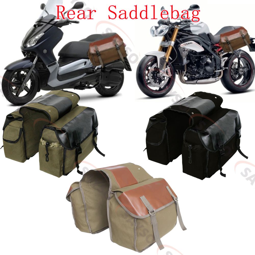 Canvas Leather Rear Saddlebag  - огляд і ціна Leatherwork Tools