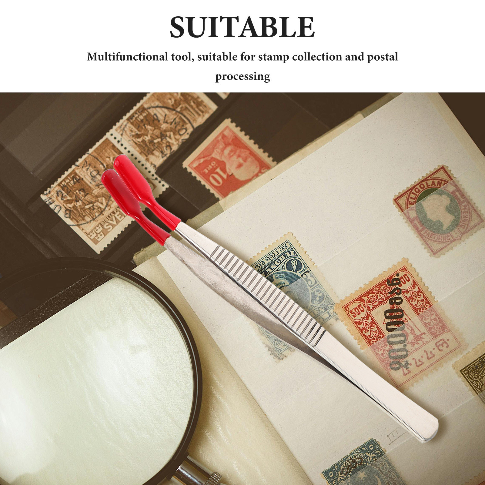 Stamp Tweezers Stainless Steel - огляд і ціна Leatherwork Jewelry