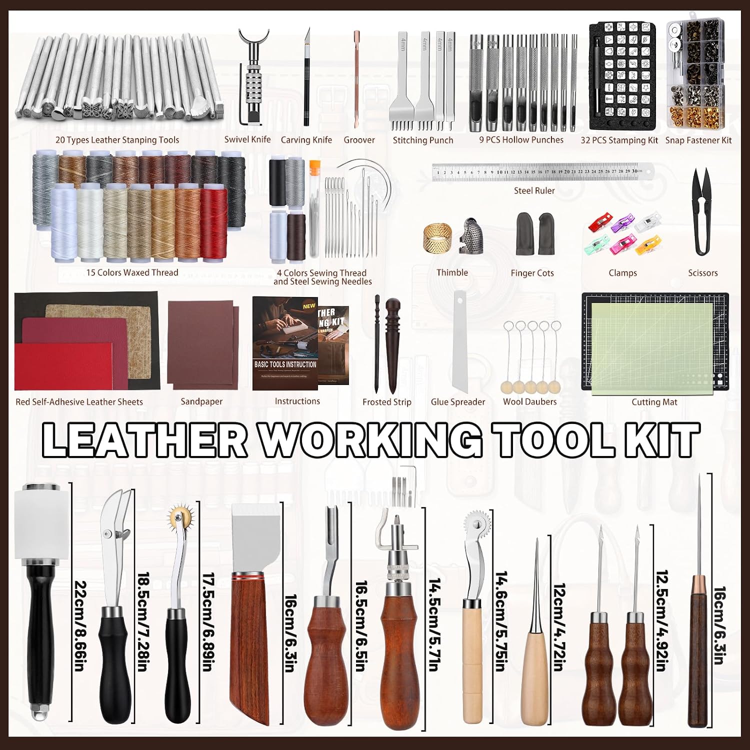 Leather Working Kit, Leather W - огляд і ціна Leatherwork Craft