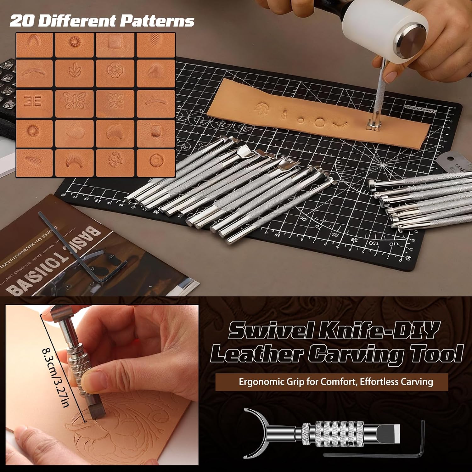 Leather Working Kit, Leather W - огляд і ціна Leatherwork Craft