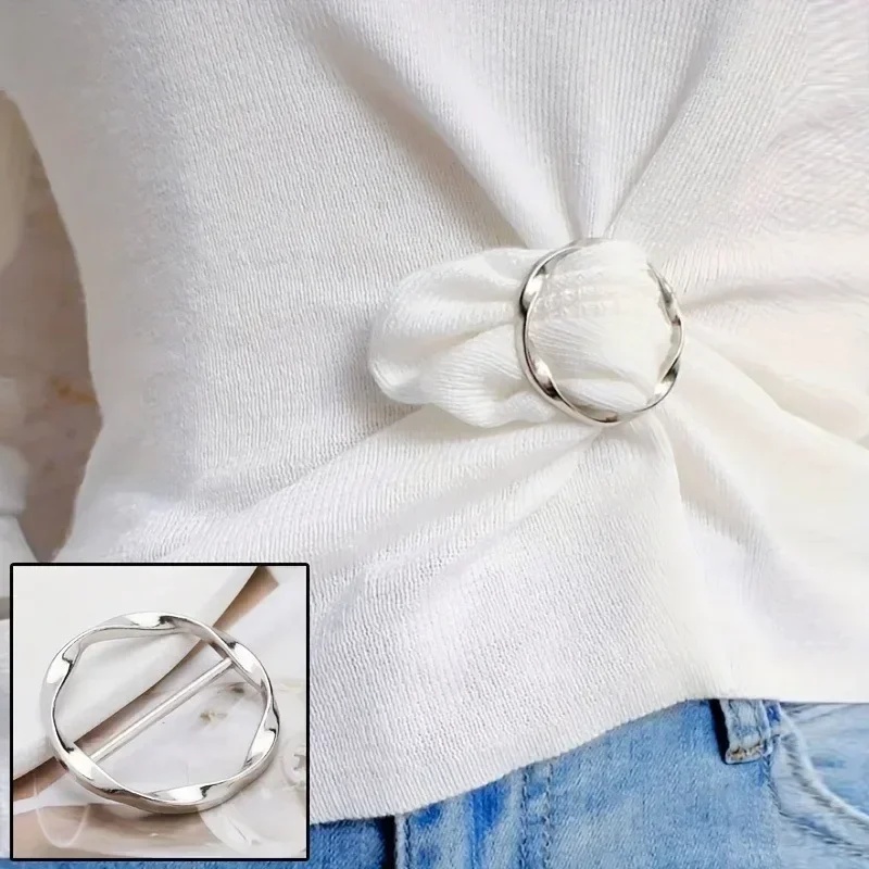 5pcs Fashion Metal Round Circl - огляд і ціна Belt Buckle Blank